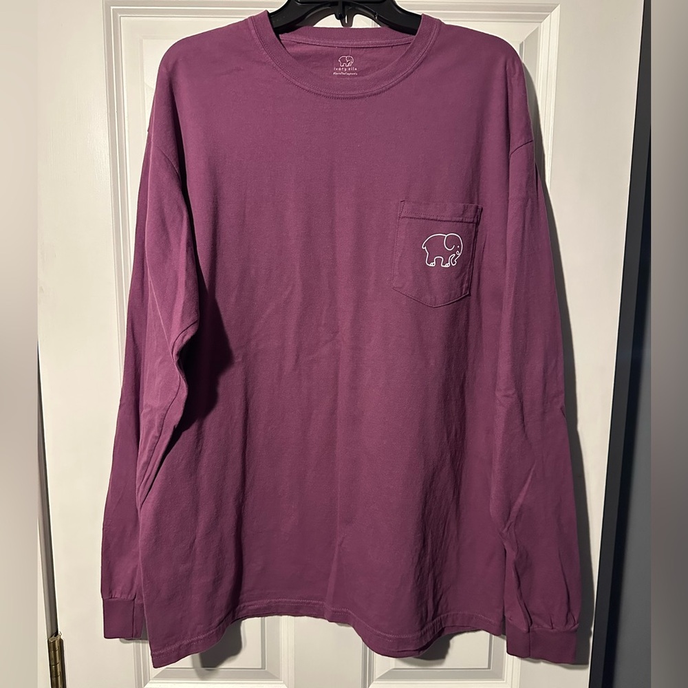 Purple Long Sleeve Shirt